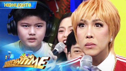Vice Ganda, pinandilatan ng mata si Stephen | It's Showtime