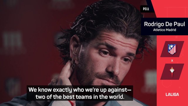 De Paul ready to battle for LaLiga with 'two of the best teams in the world'