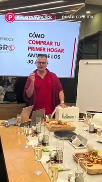 Viven jóvenes una “Cata Inmobiliaria” en VAEO Business Club de la Plaza Tanaraha