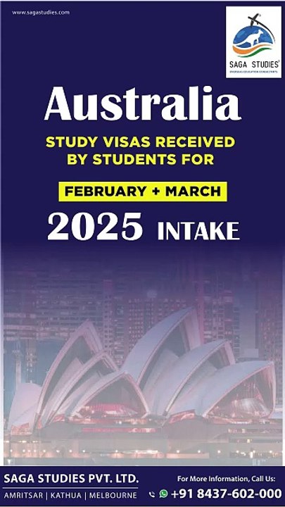 Australia Study visa granted Feb march intake 2025