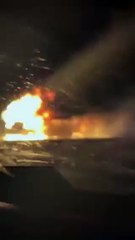 Se incendia autobús con 36 pasajeros en carretera de Sonora