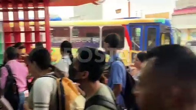 Vuelve caos en el Metro, reportan problemas en la Línea 1