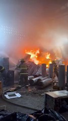 Se incendia bodega de electrodomésticos en la colonia Bella Vista
