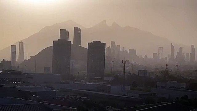Impera la mala calidad del aire en Monterrey y su área metropolitana