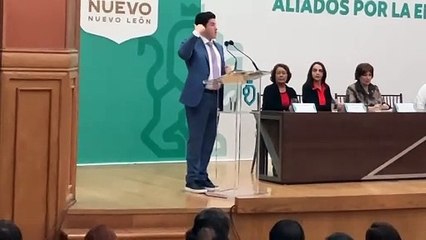 Fortalece Samuel García acuerdos con trabajadores del SNTE