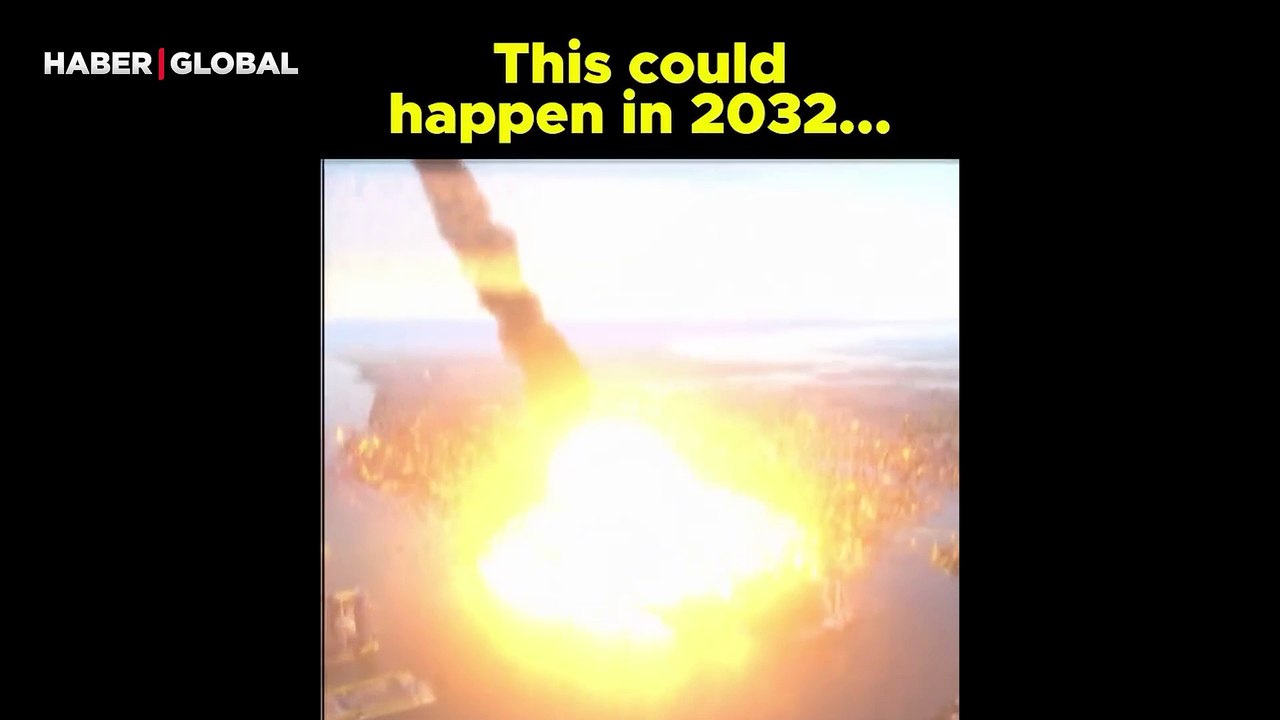 2024 YR4 asteroidi Dünya'ya çarparsa... Video kan dondurdu!