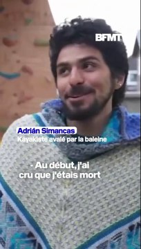 Un kayakiste englouti puis recraché par une baleine à bosse en Patagonie