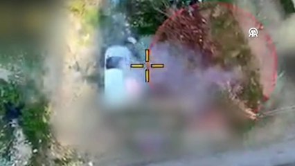 İsrail güçleri, işgal altındaki Cenin'de bir aracı İHA'yla hedef aldı