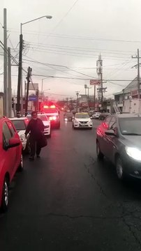 Deja choque de camiones urbanos de las rutas 223 y 93 al menos 6 lesionados