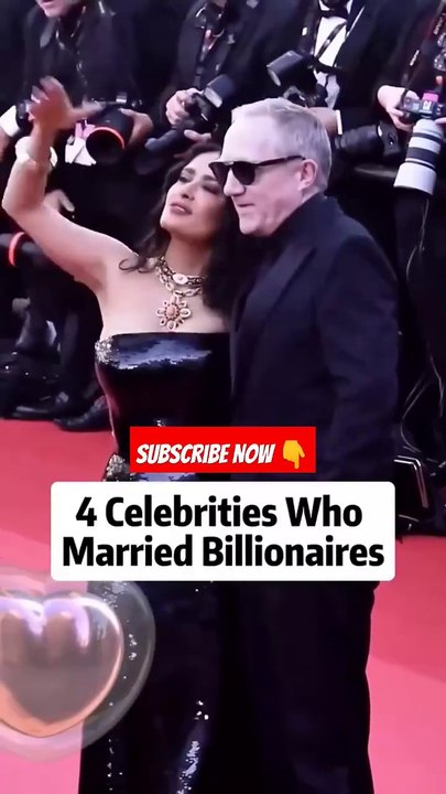 4 Celebrities Who Married Billionaires #top5 #shorts #celebrity #celebritynews #hollywood - 720