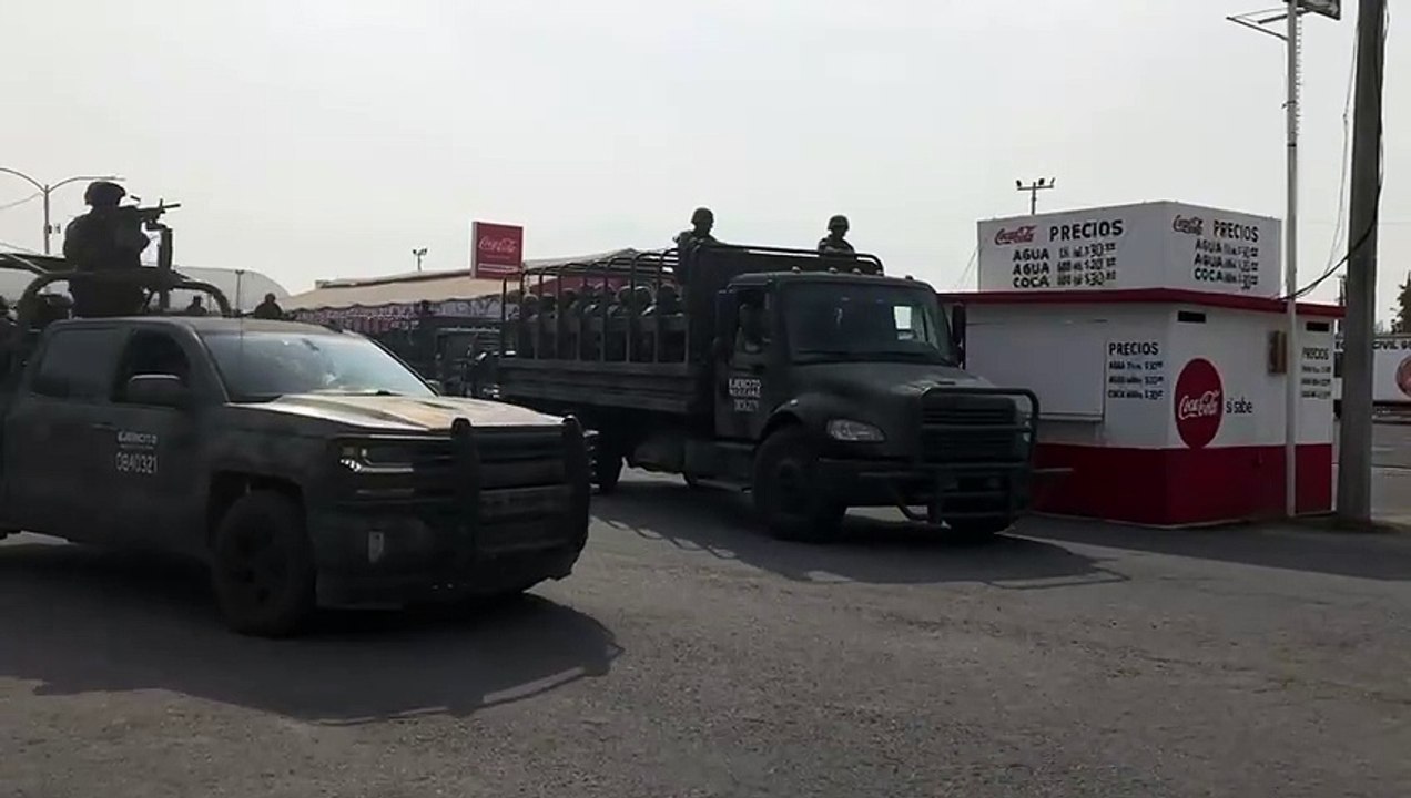 Llegan 300 elementos del Ejército Mexicano a reforzar la seguridad de Nuevo León