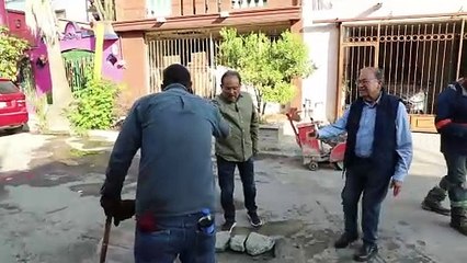 Escobedo combate el problema de bacheo en colonias con programa de mejoramiento