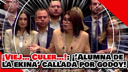¡VIEJ… CULER…! ¡’ALUMNA de la EKINA’ RECIBE UN BRUTAL CERRADÓN de HOCICO de LEONEL GODOY!