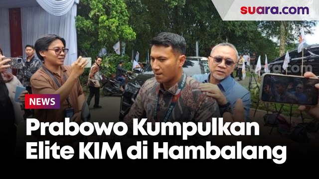 Prabowo Kumpulkan Elite KIM di Hambalang: Zulhas Cs Nebeng Motor, Rombongan NasDem-PKB Naik Bus