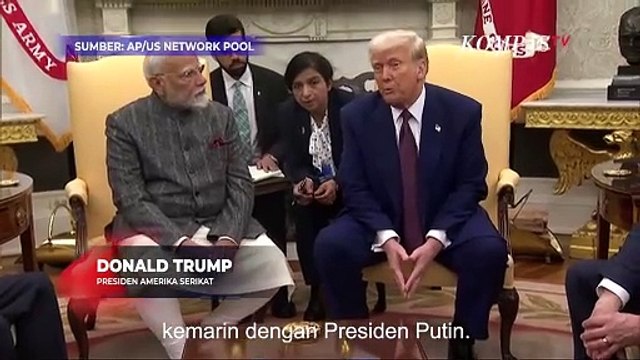 Donald Trump Ungkap Isi Obrolan Telepon dengan Putin, Negosiasi Akhiri Perang Rusia-Ukraina?