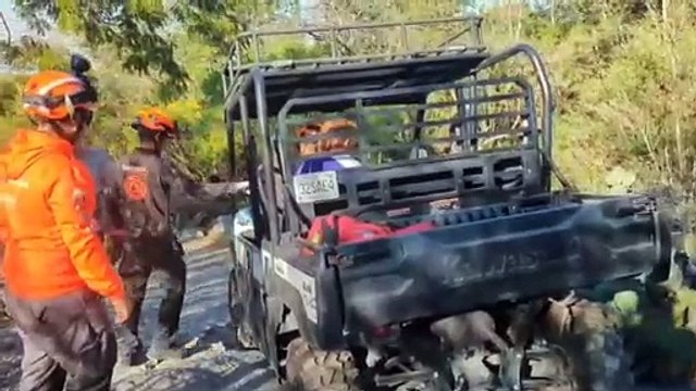 Protección Civil rescata a mujer lesionada en el teleférico del Cerro de la Silla (VIDEO)