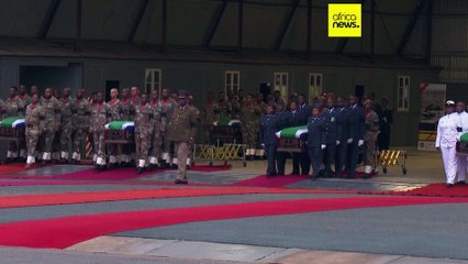 Afrique du Sud : retour au pays pour les soldats tombés en RDC