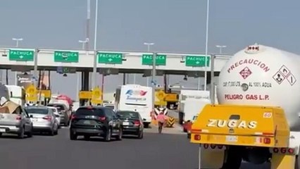 Trabajadores del SUTEYM liberan caseta de Ojo de Agua tras seis horas de protesta
