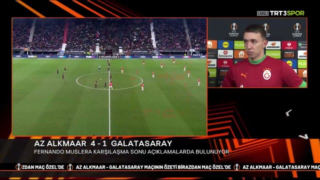 Fernando Muslera soruya kızıp yayını terk etti