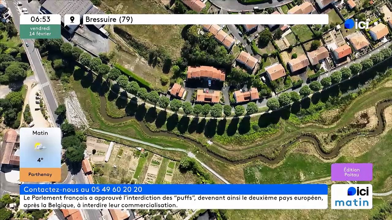 14/02/2025 - ici matin par ici Poitou en vidéo
