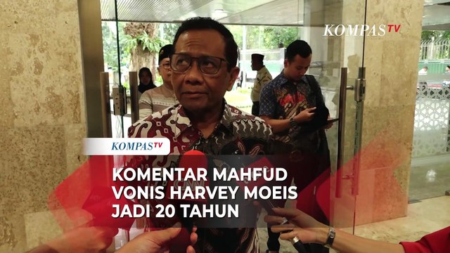 Komentar Mahfud Hukuman Harvey Moeis Jadi 20 Tahun: Kejaksaan Profesional Asal Tak Direcoki