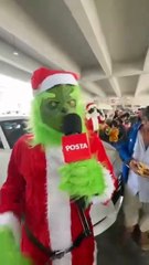 Navidad 2024: Ministeriales se visten de Santa Claus y llevan alegría al Hospital Universitario