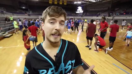 World's Largest Game Of Dodgeball | Mr Beast |