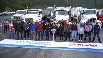 Crisis de agua: García une fuerzas para mitigar cortes en el municipio