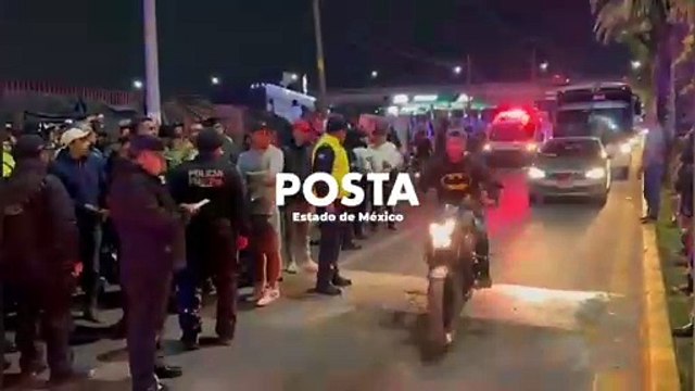 Enfrentamiento entre policías y pobladores de Tonanitla (VIDEO)