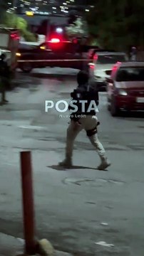 Policías frustran balacera y detienen a 4 en Santa Catarina (VIDEO)