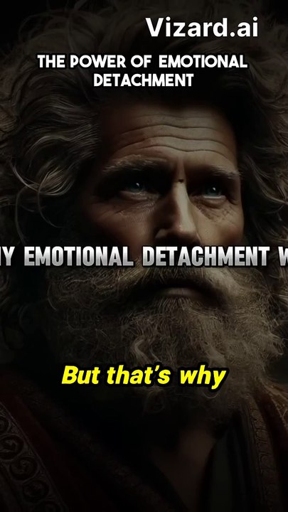 The Power of Emotional Detachment