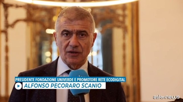 Sostenibilit?, Pecoraro Scanio: Bilanci Ecodigital sono una sfida