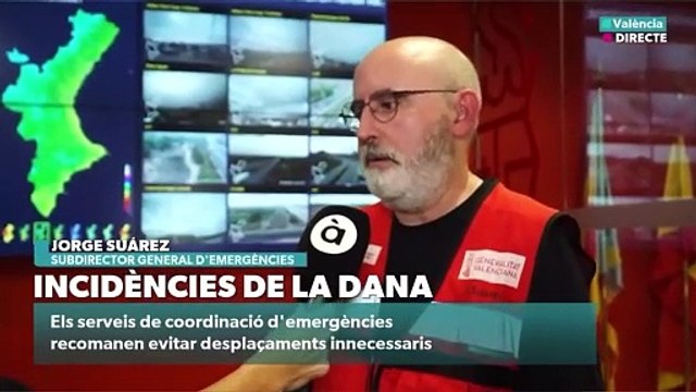 Una entrevista la tarde de la DANA con Jesús Sánchez, subdirector de Emergencias de la Generalitat, demuestra que el Gobierno de Mazón era responsable de vigilar el barranco del Poyo. Fuente: À Punt