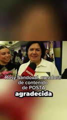 Galardonan a Rosy Sandoval, colaboradora de POSTA, por su trayectoria
