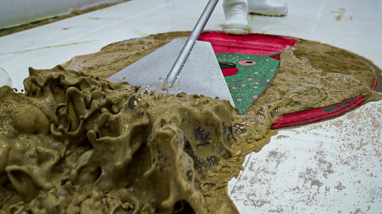 Is This A Black Carpet? - Extremely Dirty Carpet Cleaning, ASMR Carpet Cleaning - Satisfying Video