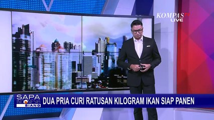 Dua Pria Terekam CCTV Mencuri Ikan Milik Warga di Kerinci