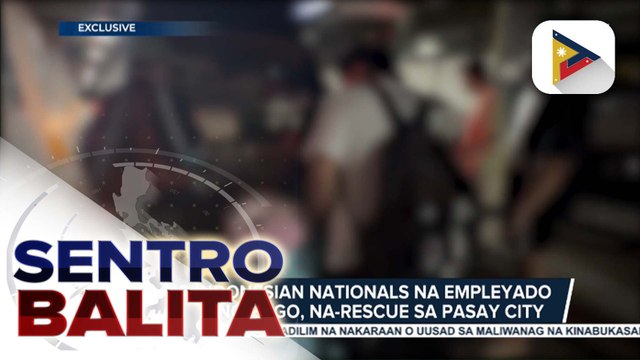 Ilang Indonesian nationals na empleyado umano ng POGO, na-rescue sa Pasay City; 4 na Chinese suspects, hawak na ng mga awtoridad