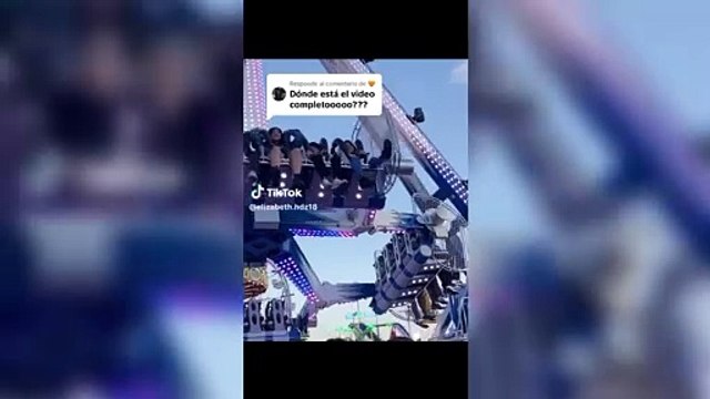 VIDEO: Pareja de abuelitos se sube a juegos mecánicos de la Feria de Durango