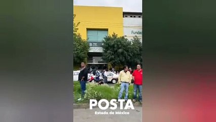 ¿Quieren ir al gym? Taxistas bloquean por cierre de gimnasio en Ecatepec (VIDEO)