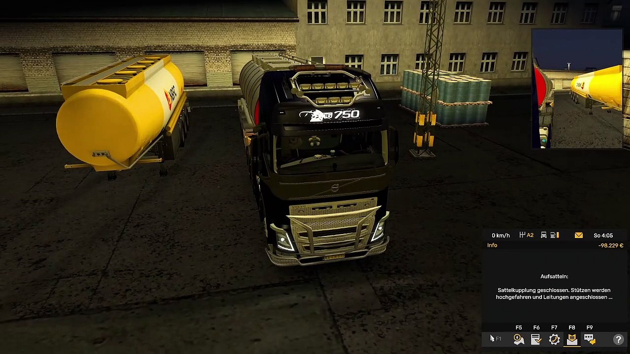 ETS 2 Ungarn Map - Kecskemét - Dunaújváros - Chemikalien