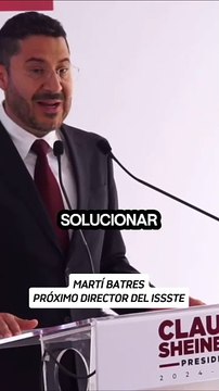 Martí Batres, próximo director del ISSSTE