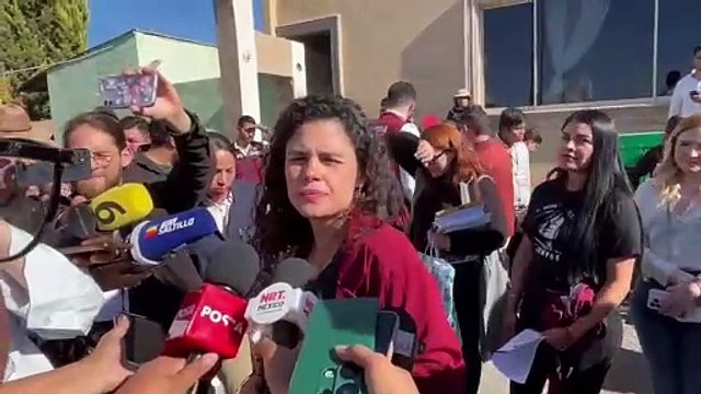 ¿Cuál fue el motivo por el que Luisa María Alcalde, presidenta nacional de Morena, visitó Saltillo?