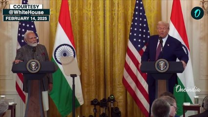 VIDEO: Trump Roasts Biden So Hard, Even PM Modi & White House Journalists Burst Into Laughter Riot