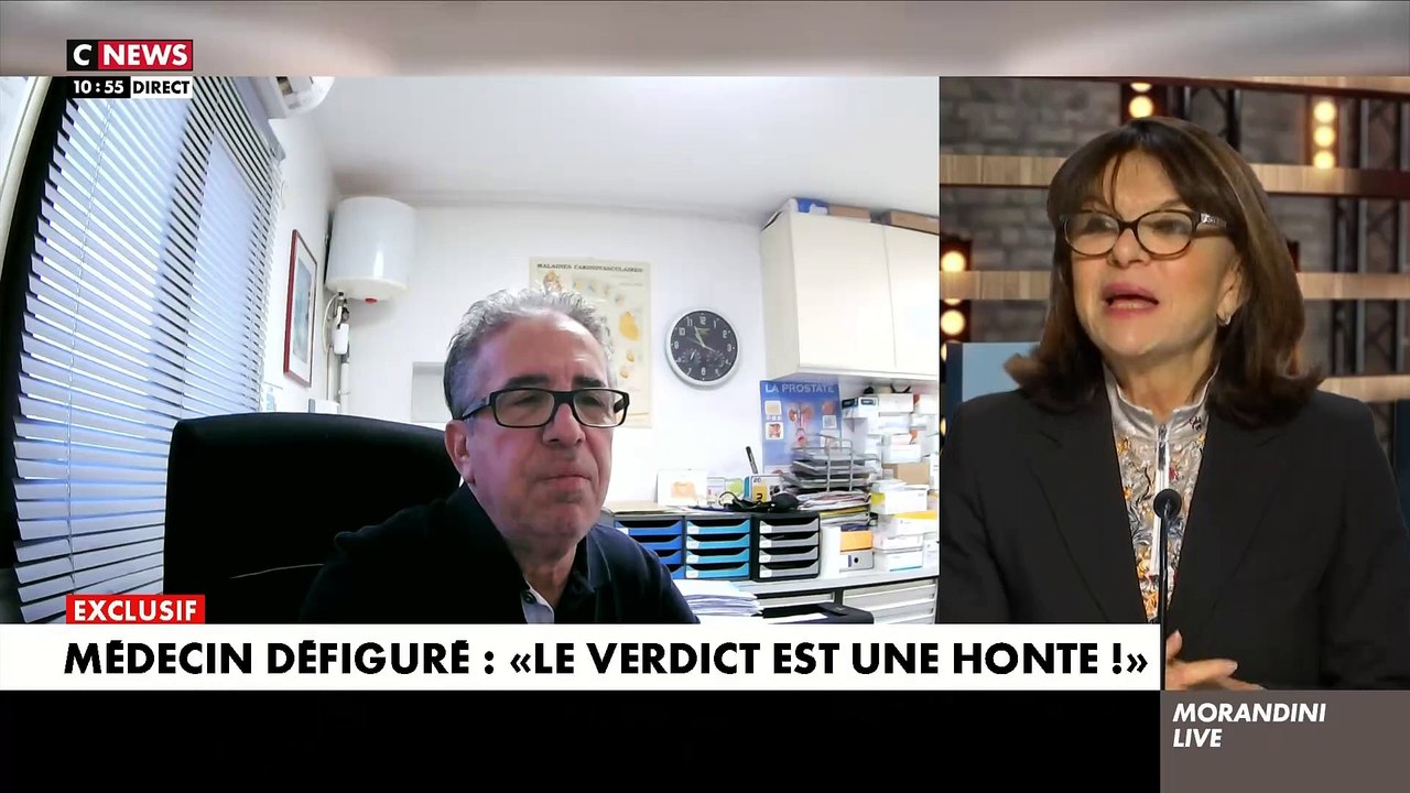 Morandini Live : Les larmes du médecin de 64 ans défiguré dans son cabinet de Drancy - VIDEO
