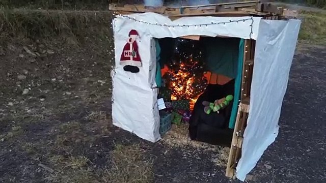 Protección Civil de Nuevo León realiza simulacro de incendio por temporada navideña (VIDEO)