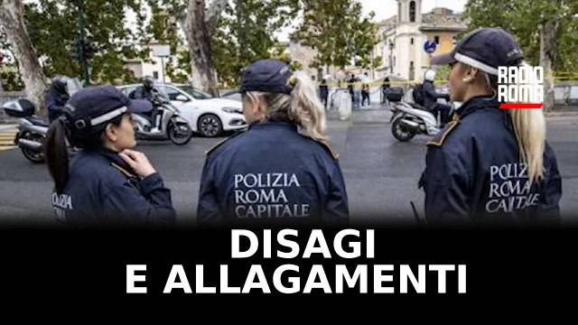 Maltempo a Roma, disagi e allagamenti in tutta la città