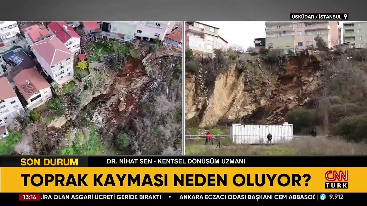 2 BİNA TAHLİYE EDİLDİ! Toprak kayması neden oluyor? Uzman isim anlattı