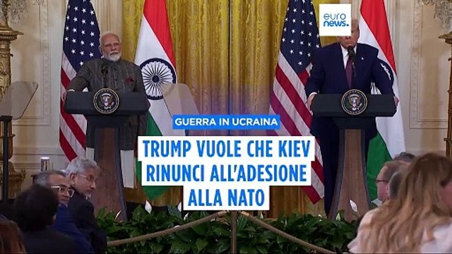 Guerra in Ucraina, Trump tiene conto della richiesta della Russia: Kiev dovrà rinunciare alla Nato