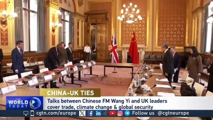 Wang And Lammy reset China-UK Strategic Dialogue