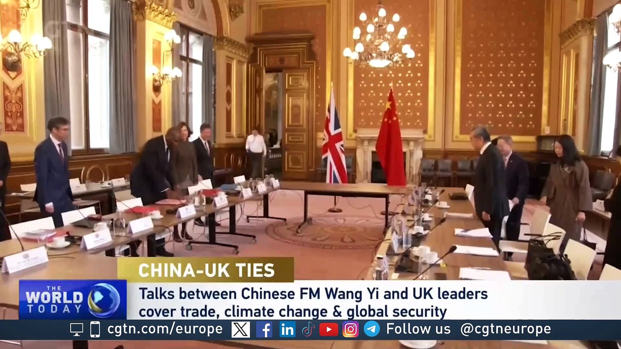 Wang And Lammy reset China-UK Strategic Dialogue